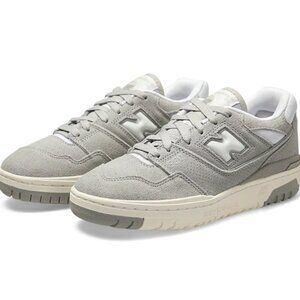 New Balance 550 Concrete Grey Suede Pack Mens 8.5 US 42 women 10 US BB550VNB